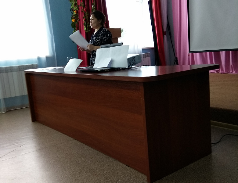 Фронтальный диктант в с. Кышик