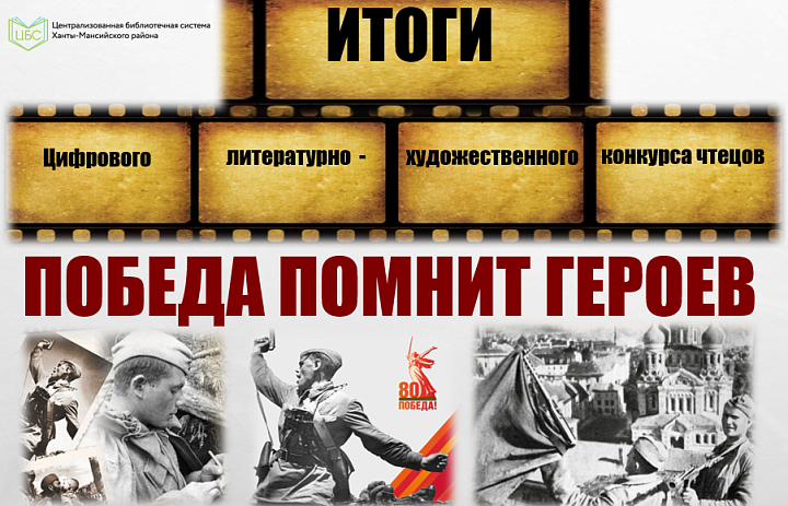 Итоги муниципального(отборочного) этапа Цифрового литературно-художественного конкурса чтецов «Победа помнит героев»