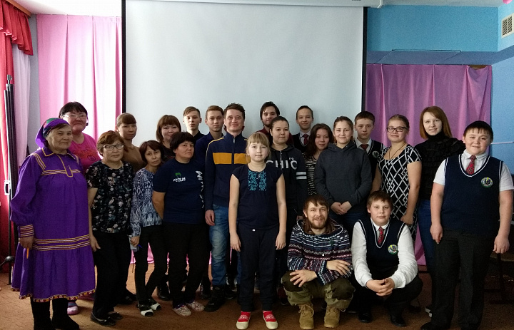 Фронтальный диктант в с. Кышик